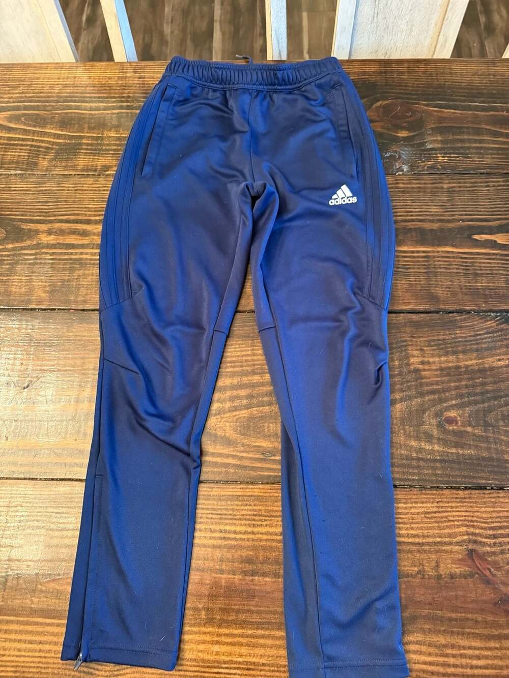 Adidas Youth Tiro 17 Soccer Training Pants Dark Blue Size M